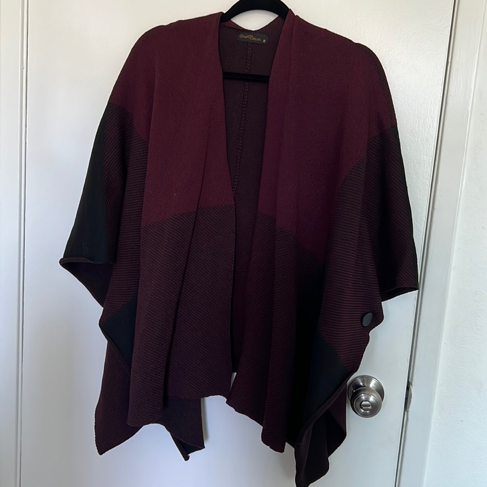 Wine color sweater